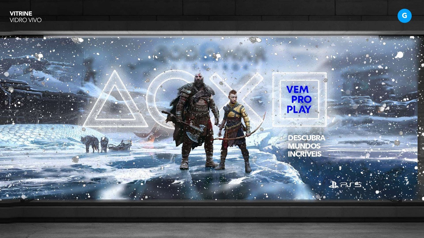 Vitrine temática proposta: franquias como convite para aproximação.